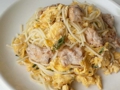 20170627豚ロース卵のパスタバジル.jpg
