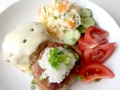 20180426二色ハンバーグ（チーズ、おろし）.jpg